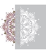 Šablóna Mandala šťastia